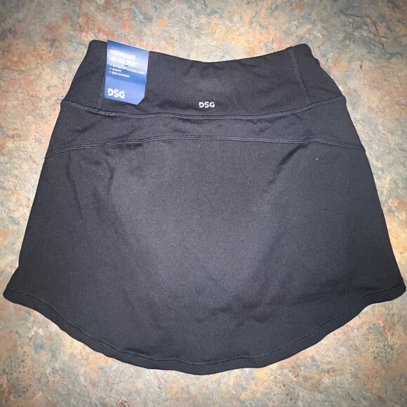 DSG Womens Black Athletic Skort, XS - Picture 2 of 9
